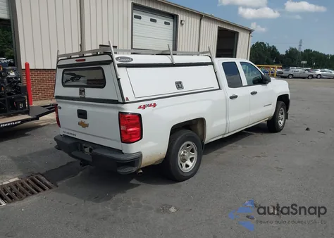 2018 Chevrolet Silverado 1500 Wt z USA, uszkodzony, nr VIN 1GCVKNEC8JZ346472
